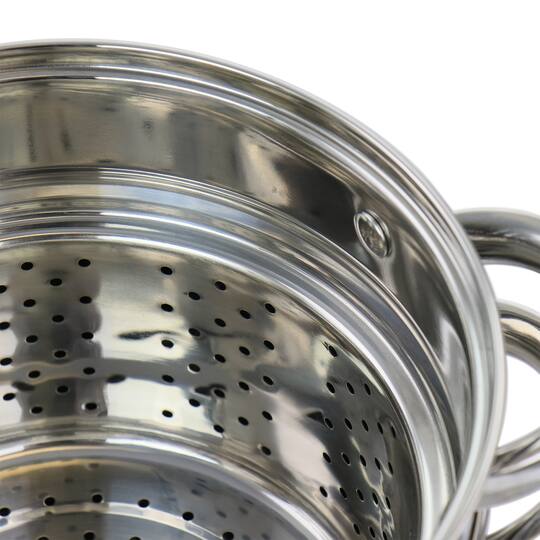 BARAZZONI Pentola a Pressione per Induzione in Acciaio Inox 5 Litri cm BARAZZONI Pentola a Pressione per Induzione in Acciaio Inox 5 Litri cm